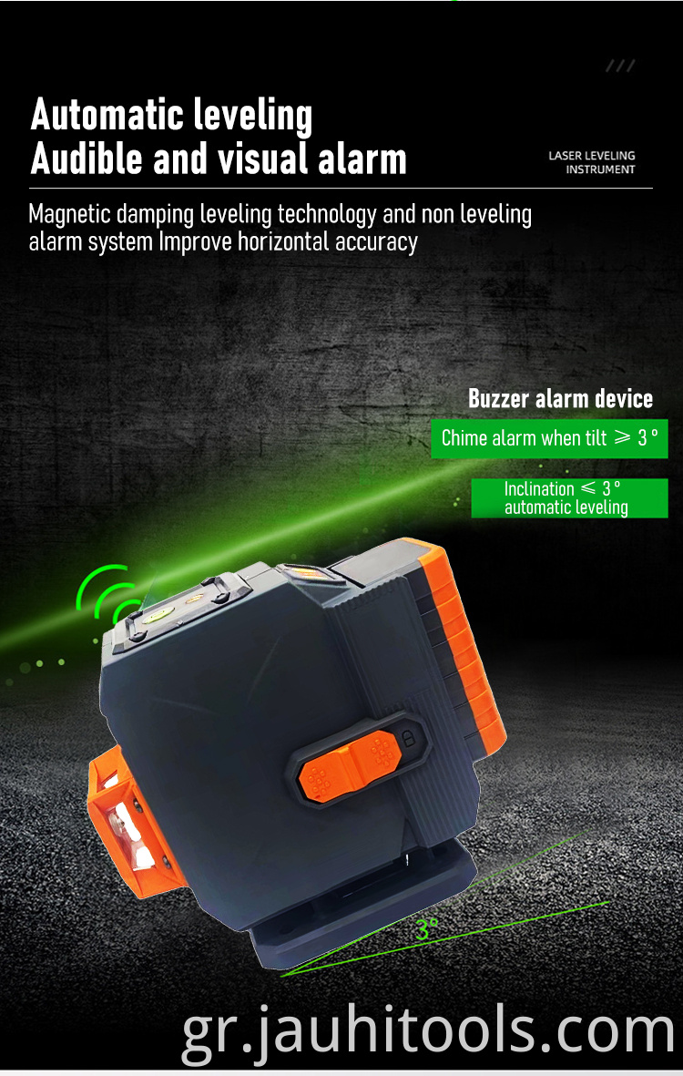 Self-Leveling Multifunctional 12 Lines 3D Laser Level